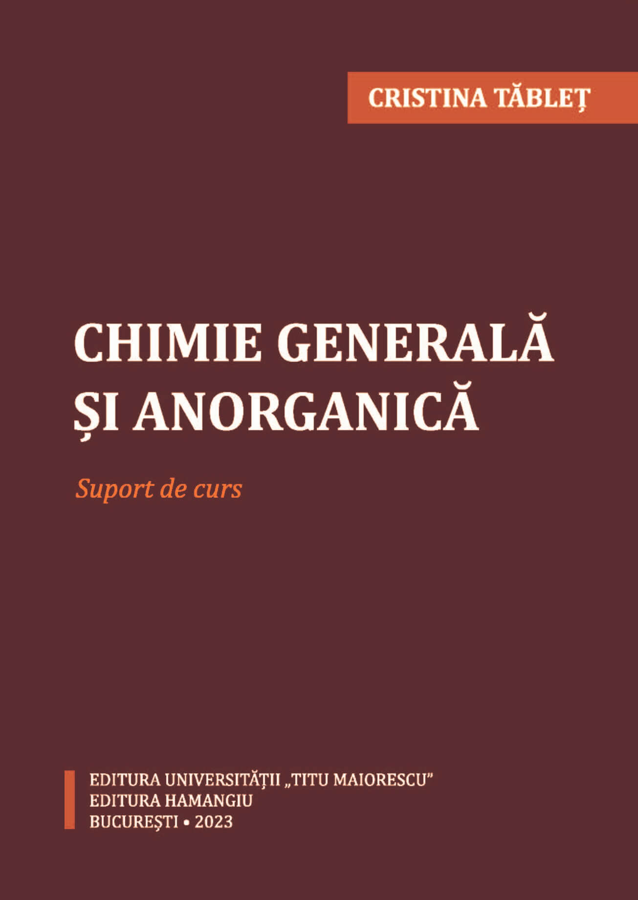 Chimie Generala si anorganica