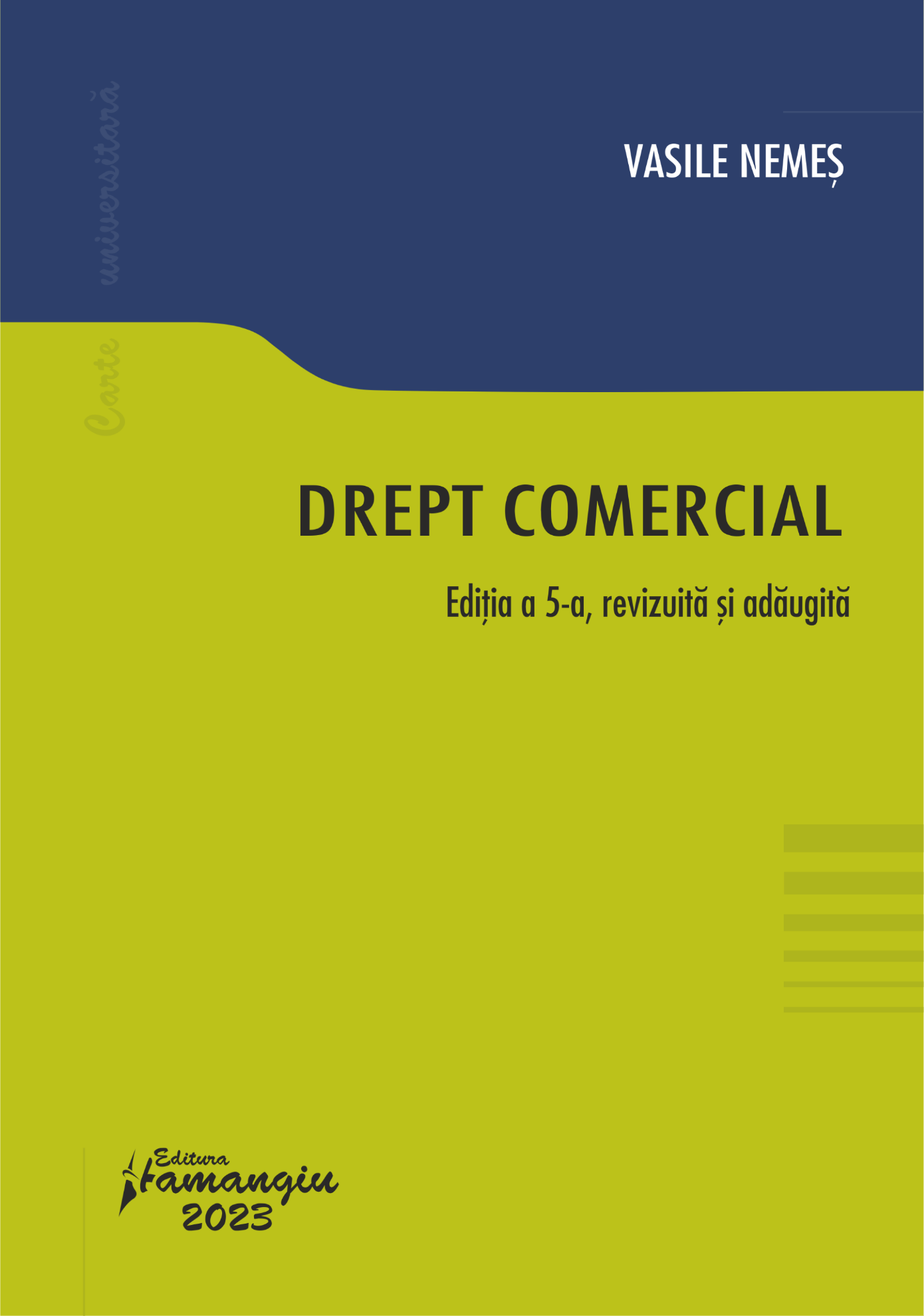 Drept comercial. Editia a 5-a - Vasile Nemes