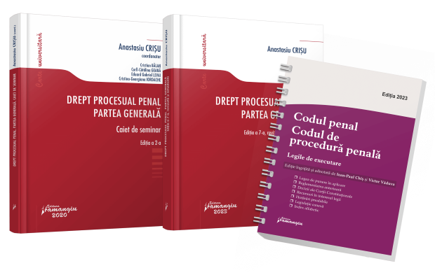 Pachet Drept procesual penal. Partea generala. Caiet de seminar - Anastasiu Crisu