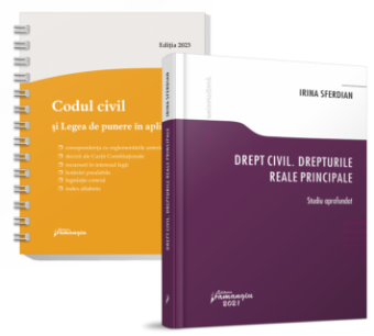 Pachet Drept civil. Drepturile reale principale. Studiu aprofundat - Irina Sferdian