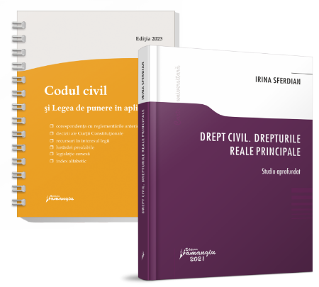 Pachet Drept civil. Drepturile reale principale. Studiu aprofundat - Irina Sferdian