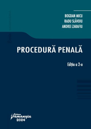 Procedura penala_ed. 2_Micu, Zarafiu, Slavoiu