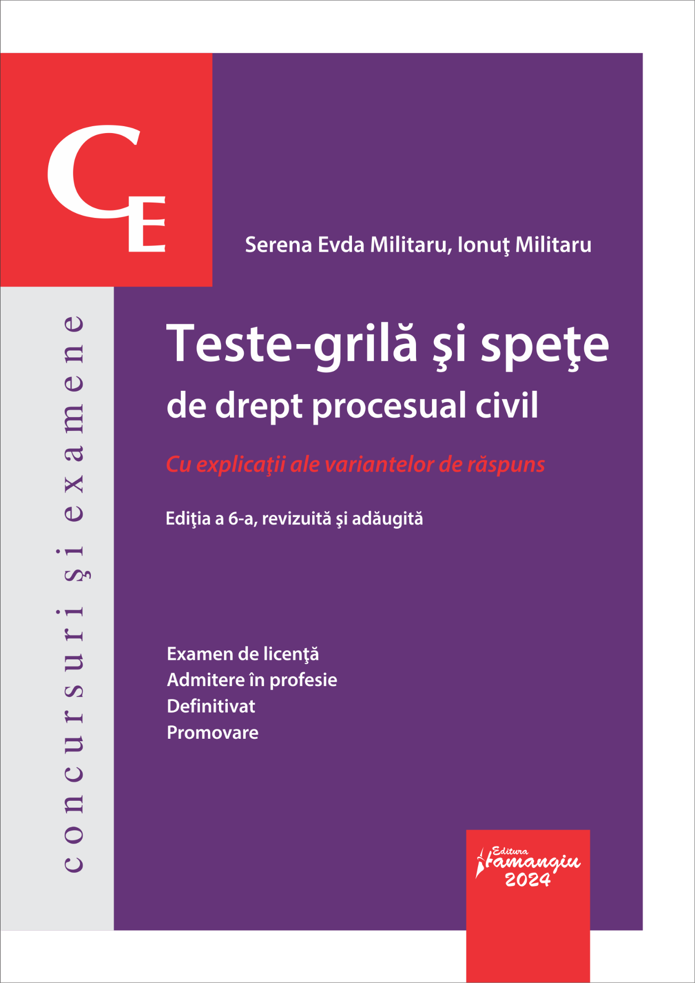 Teste-grila si spete de drept procesual civil_ed 2023_Militaru