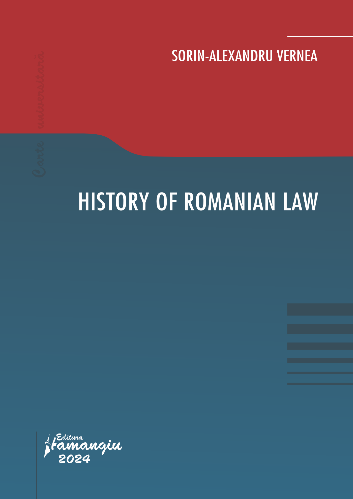 History of Romanian law- Sorin-Alexandru Vernea