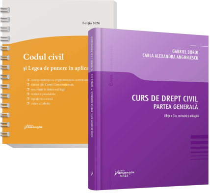 Pachet Drept civil. Partea generala - Boroi
