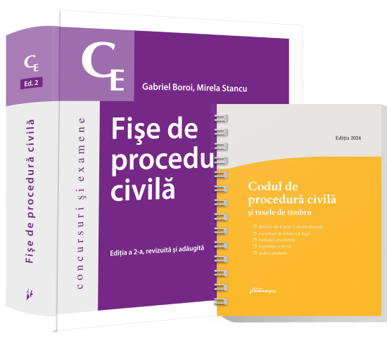 Imagine Pachet Fise de procedura civila. Codul de procedura civila 2024