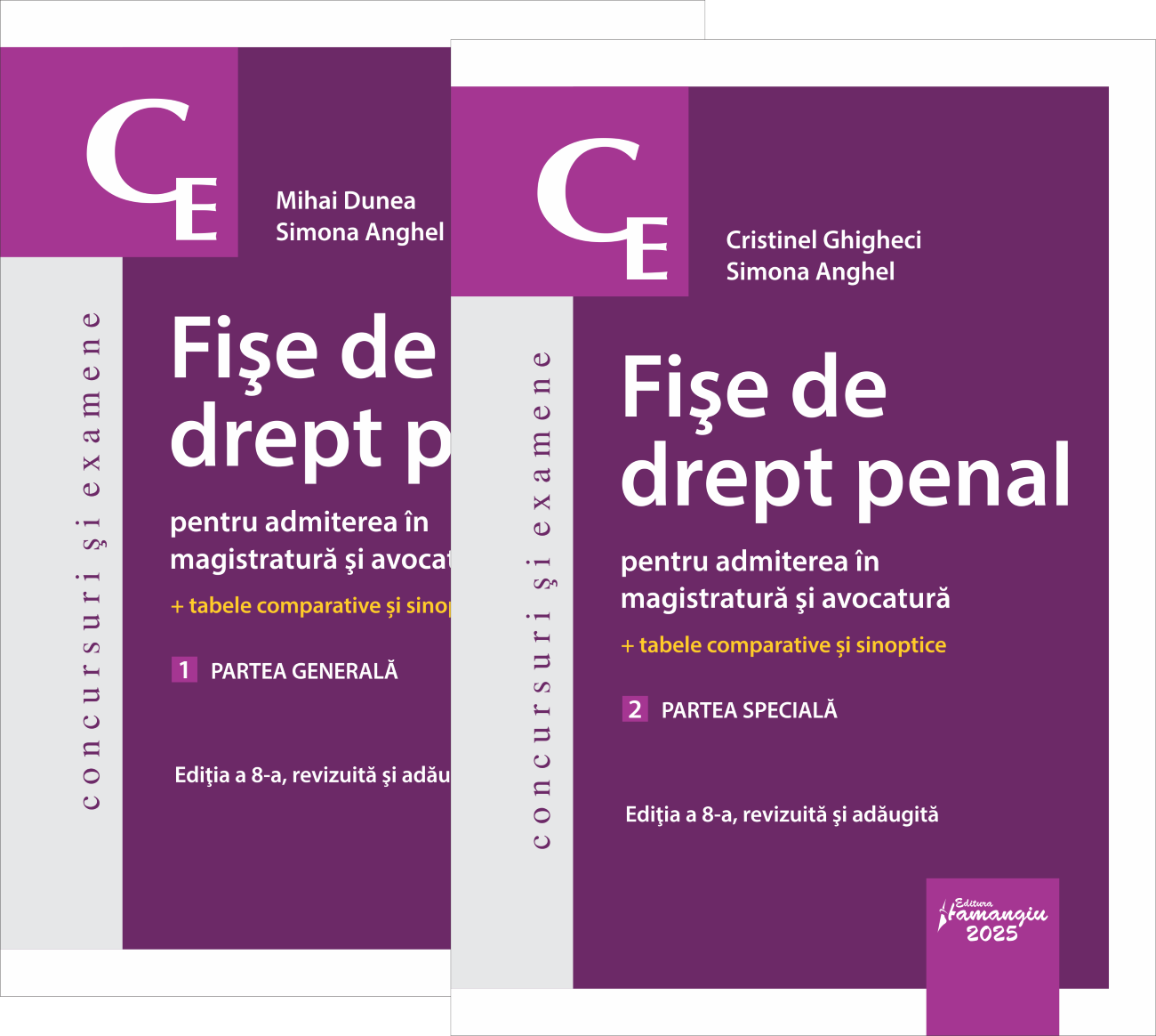 Pachet Fise drept penal- Mihai Dunea;Simona Anghel;Cristinel Ghigheci
