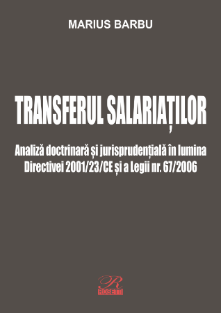 Transferul salariatilor - Marius Barbu