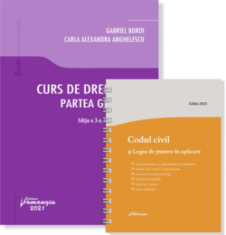 Pachet Curs de drept civil. Partea generala - Gabriel Boroi, Carla Alexandra Anghelescu, ***