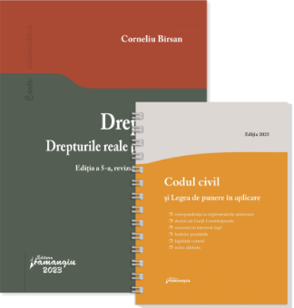 Pachet Drept civil. Drepturile reale principale- Corneliu Birsan, ***