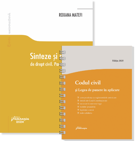 Pachet Sinteze si aplicatii de drept civil. Partea generala. Persoanele- Roxana Matefi