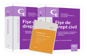 Pachet Fise drept civil- Gabriel Boroi, Carla Alexandra Anghelescu, Ioana Nicolae, ***