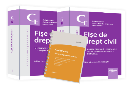 Pachet Fise drept civil- Gabriel Boroi, Carla Alexandra Anghelescu, Ioana Nicolae, ***