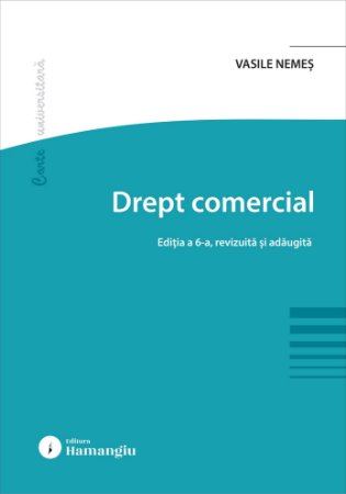Drept comercial 2025 autor Vasile Nemes