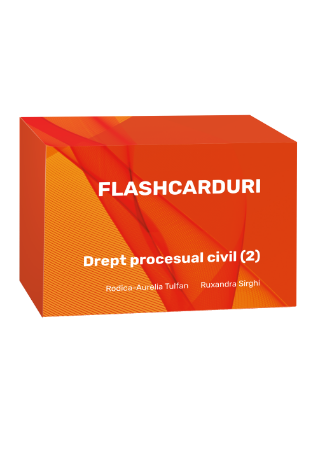Imagine Flashcarduri. Drept procesual civil (2)