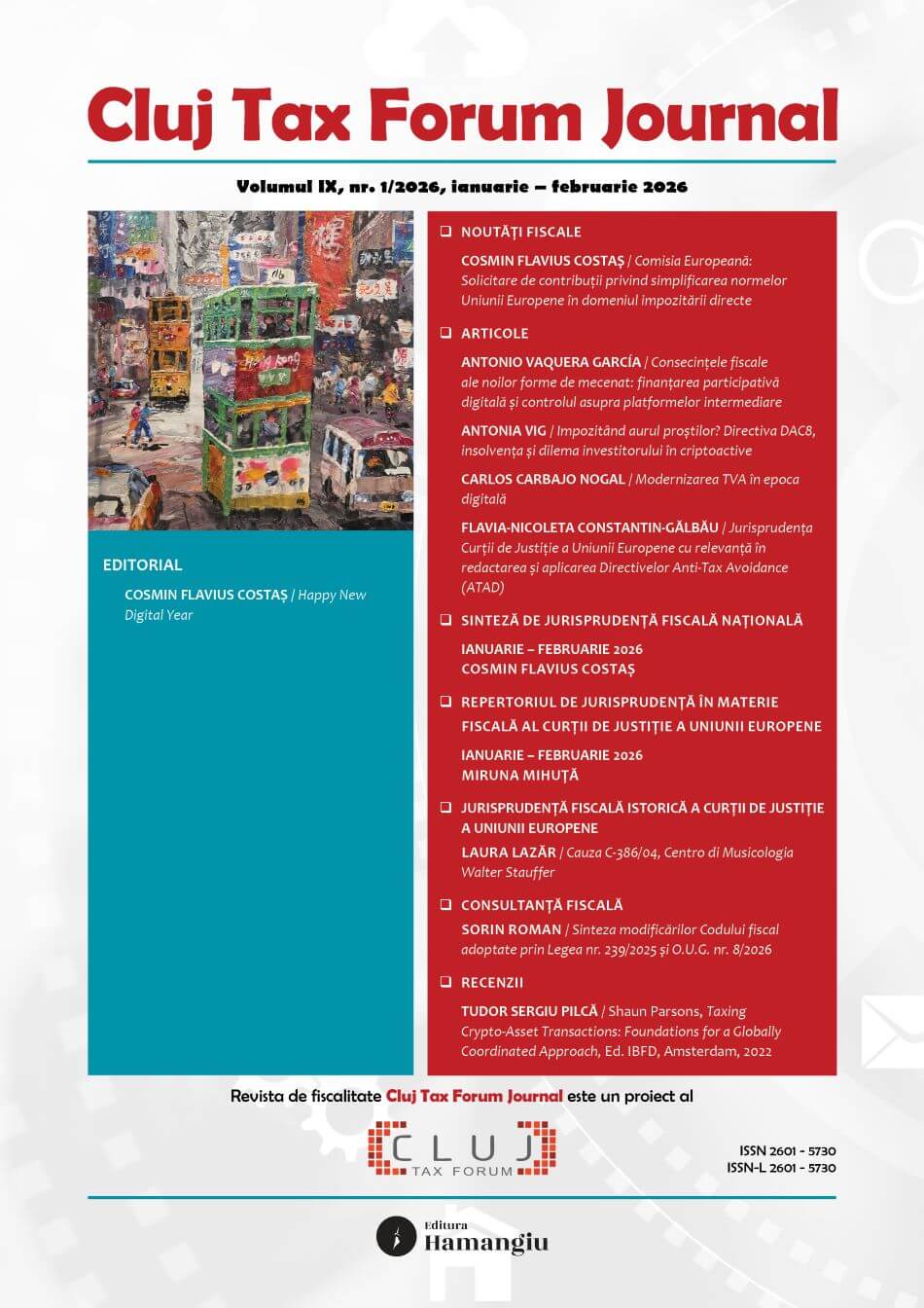 Cluj Tax Forum Journal 1/2026