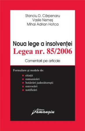 Noua lege a insolventei