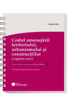 Codul amenajarii teritoriului, urbanismului si constructiilor