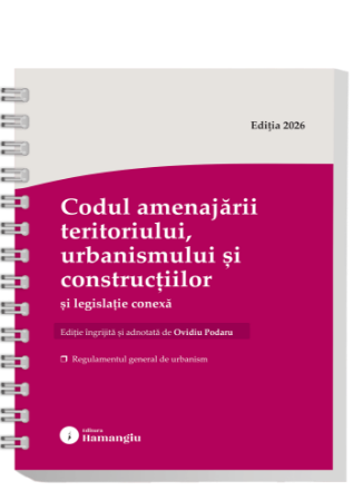 Codul amenajarii teritoriului, urbanismului si constructiilor