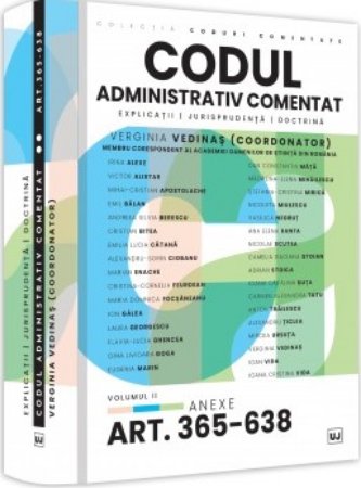 Codul administrativ comentat. Volumul II