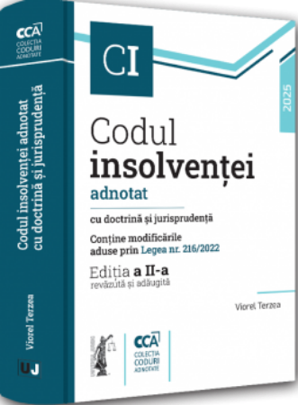 Codul insolventei. Adnotat cu doctrina si jurisprudenta. Editia a II-a, revazuta si adaugita