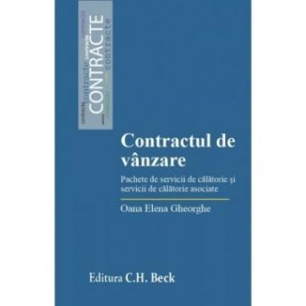 Contractul de vanzare a pachetelor de servicii de calatorie și servicii de calatorie asociate