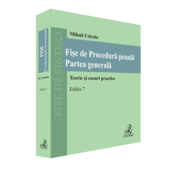 Fise de procedura penala. Partea generala - 2026 - Mihail Udroiu