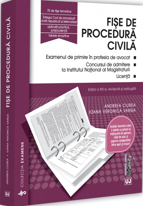 Fise de procedura civila 2026. Editia a XIII-a, revazuta si adaugita- Ciurea