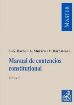 Manual de contencios constituțional. Ediția 2