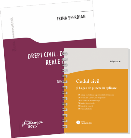 Pachet Drept civil. Drepturile reale principale. Studiu aprofundat