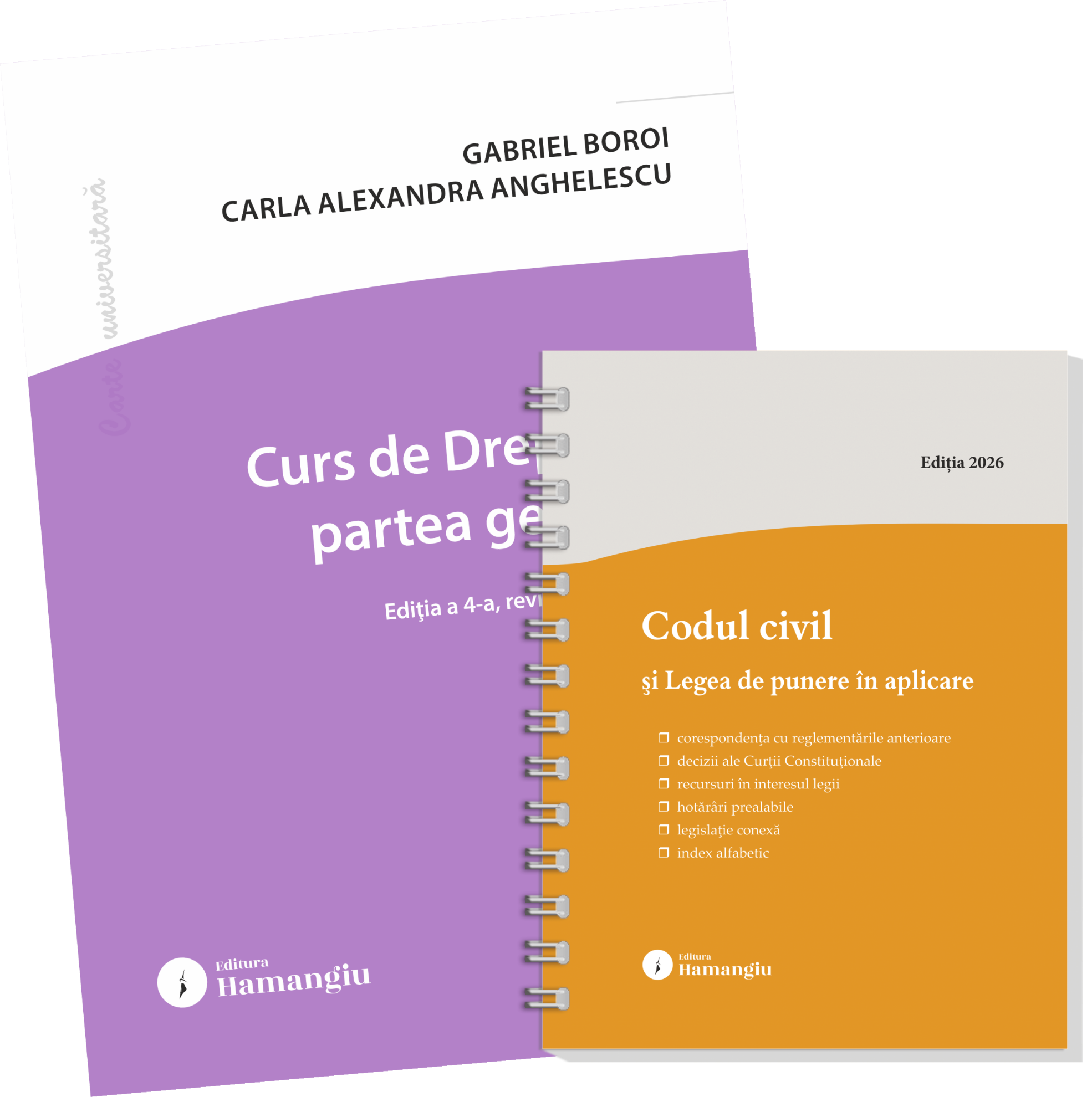 Pachet Curs de drept civil. Partea generala