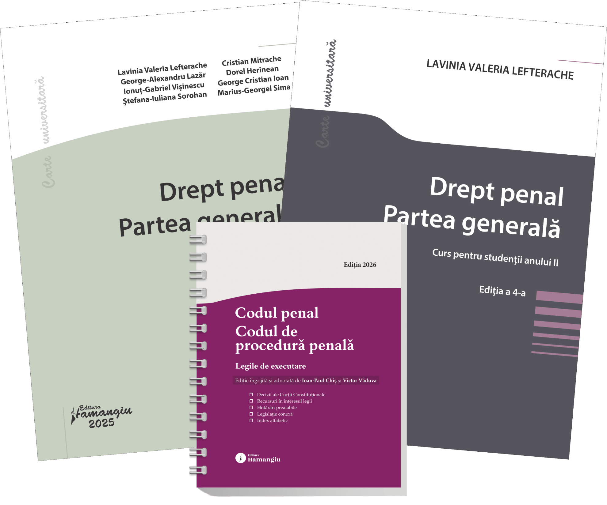 Pachet Drept penal. Partea generala. Curs pentru studentii anului II