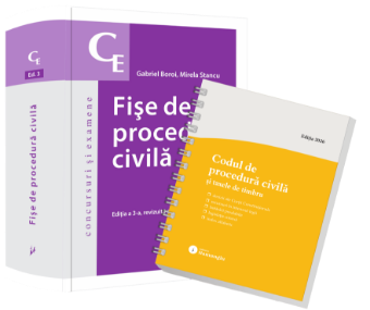 Imagine Pachet Fișe de procedură civilă. Codul de procedură civilă