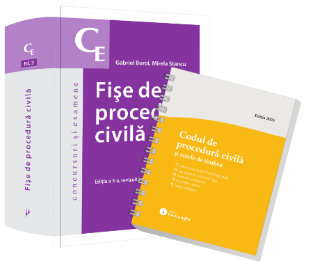 Imagine Pachet Fișe de procedură civilă. Codul de procedură civilă