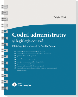 Imagine Codul administrativ și legislație conexă. Actualizat la 22 septembrie 2026 - spiralat