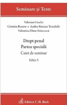 Drept penal. Partea speciala. Caiet de seminar. Editia a 5-a -Trandafir
